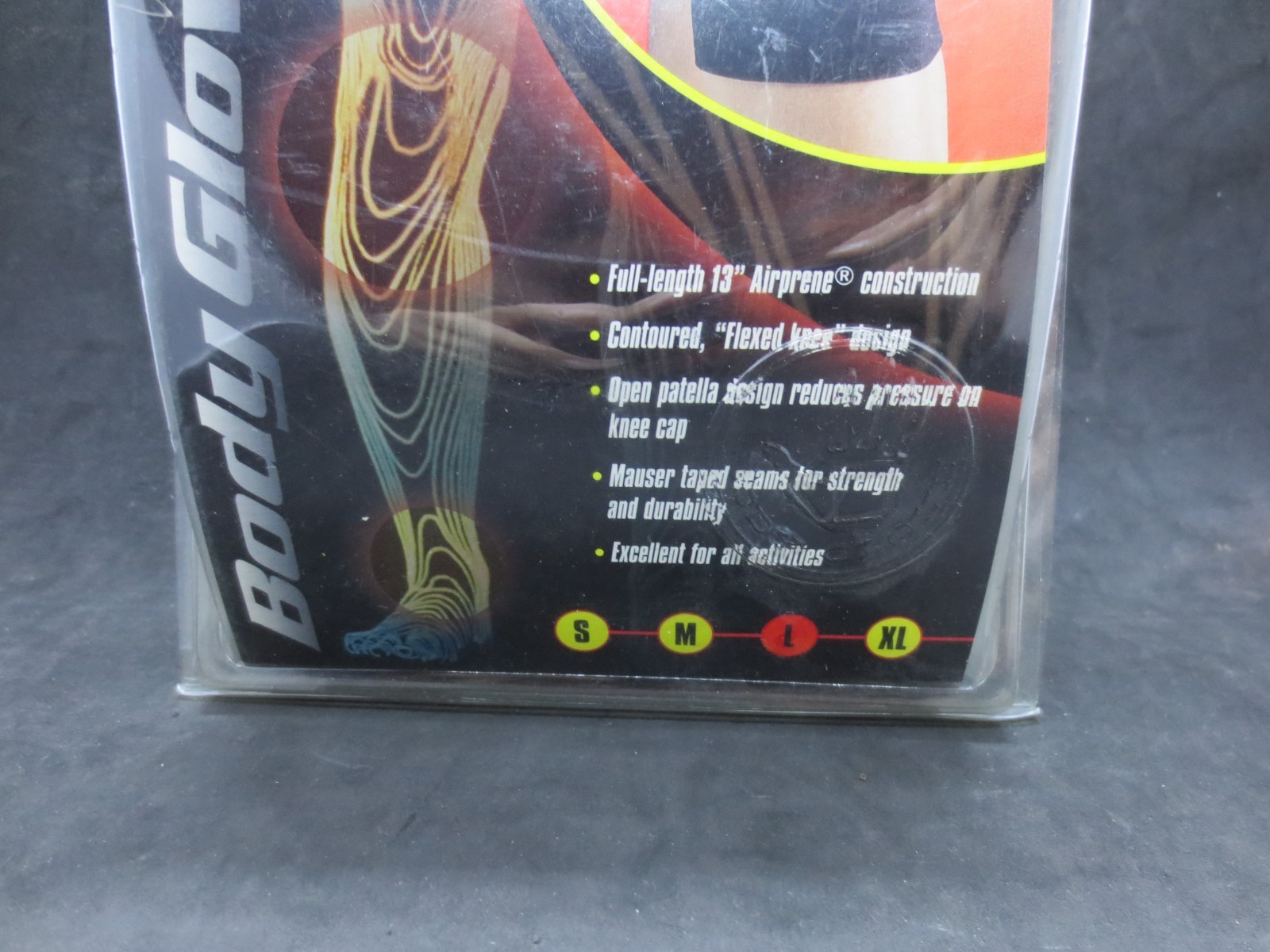 Body Glove Contoured Open Knee Support – Large 15-17 Brand New