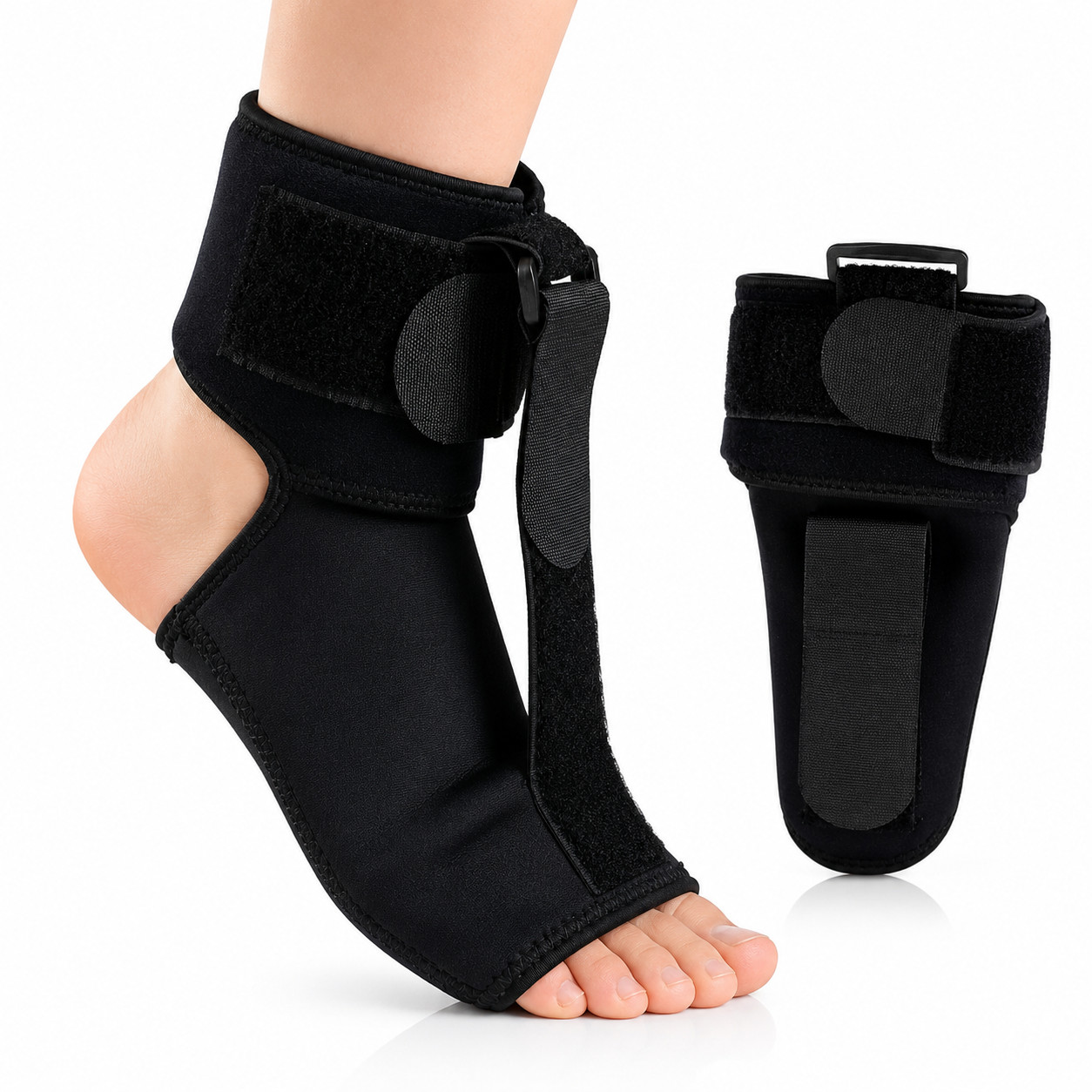 Plantar Fasciitis Night Splint Sock Adjustable Foot Brace Heel Pain Relief