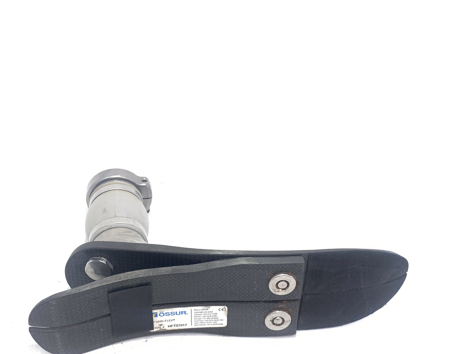 ossur LP rotate vari- flex with evo Prosthetic Foot. size 27. category 6