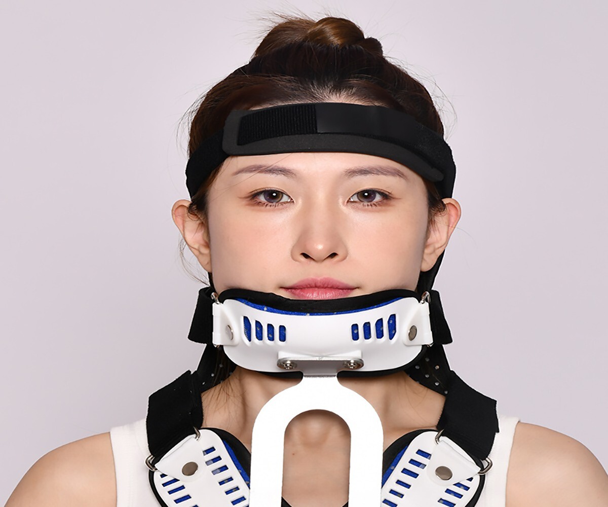 Medical-grade cervical traction, cervical spine support, pain relief treatment