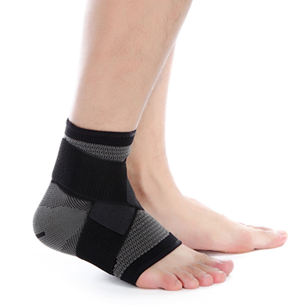 Ankle Braces Strap Sleeves Support 3D Weave Elastic Bandage Foot Protective Gear