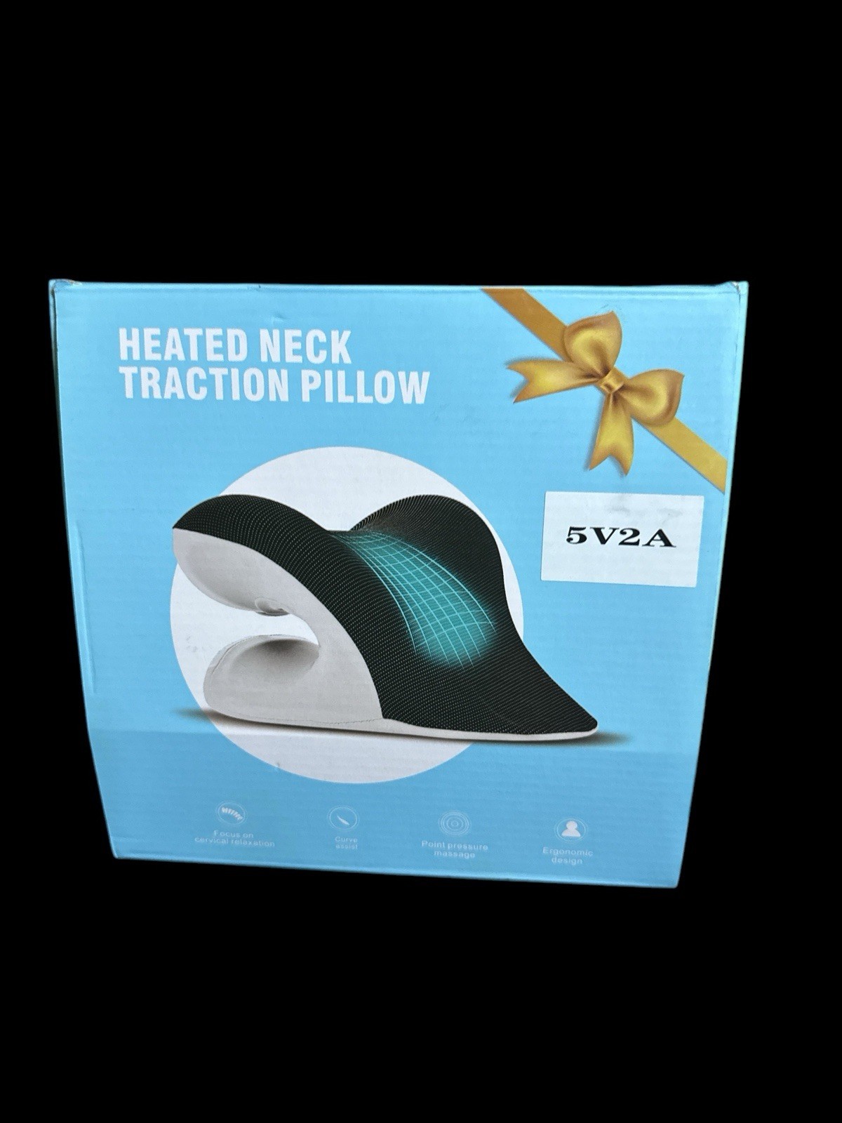 Heated Neck Traction Pillow Device new in the Box