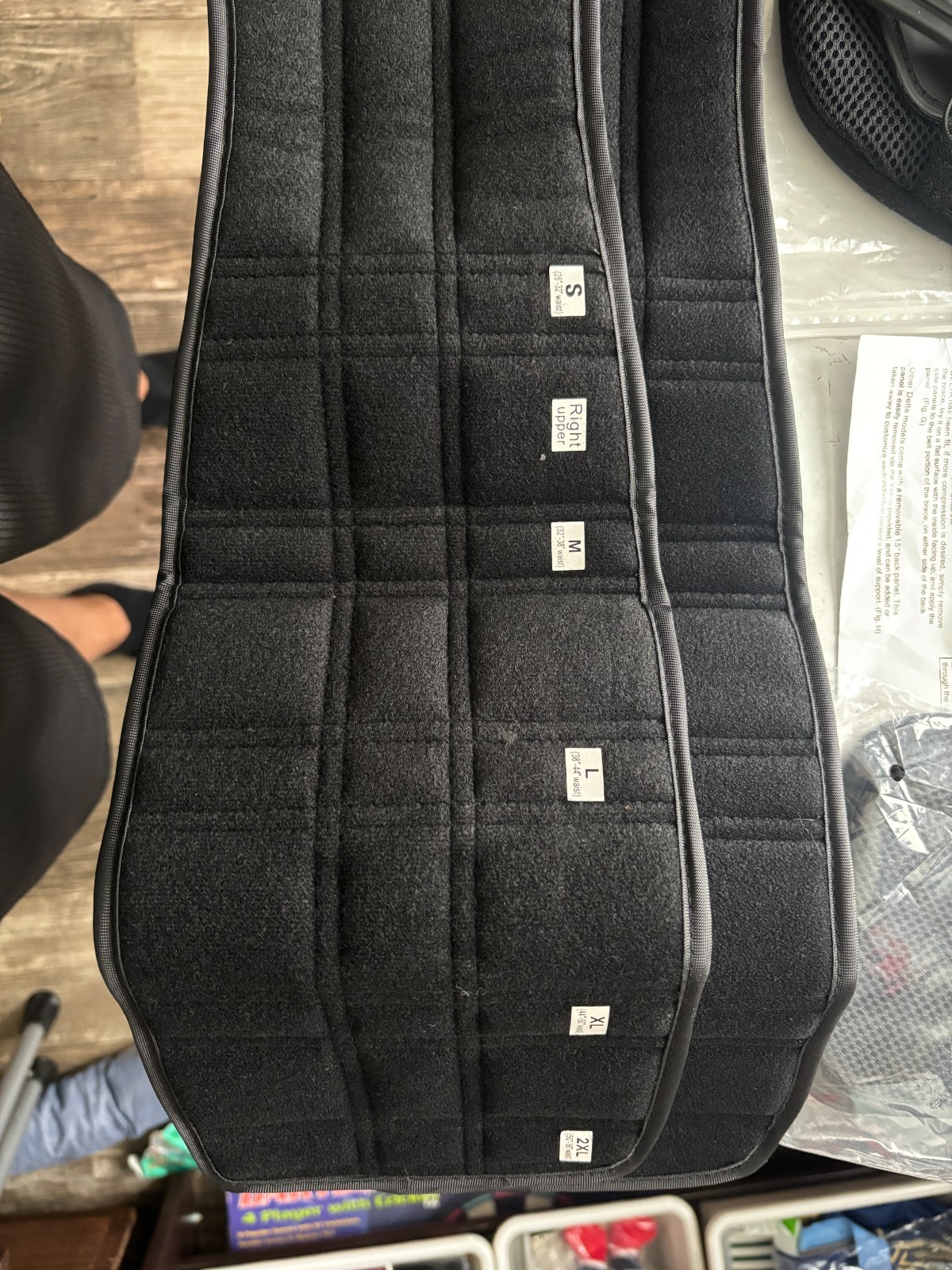Comfortland DL-37 Delta LSO Back Brace Universal S M L XL 2XL New Open