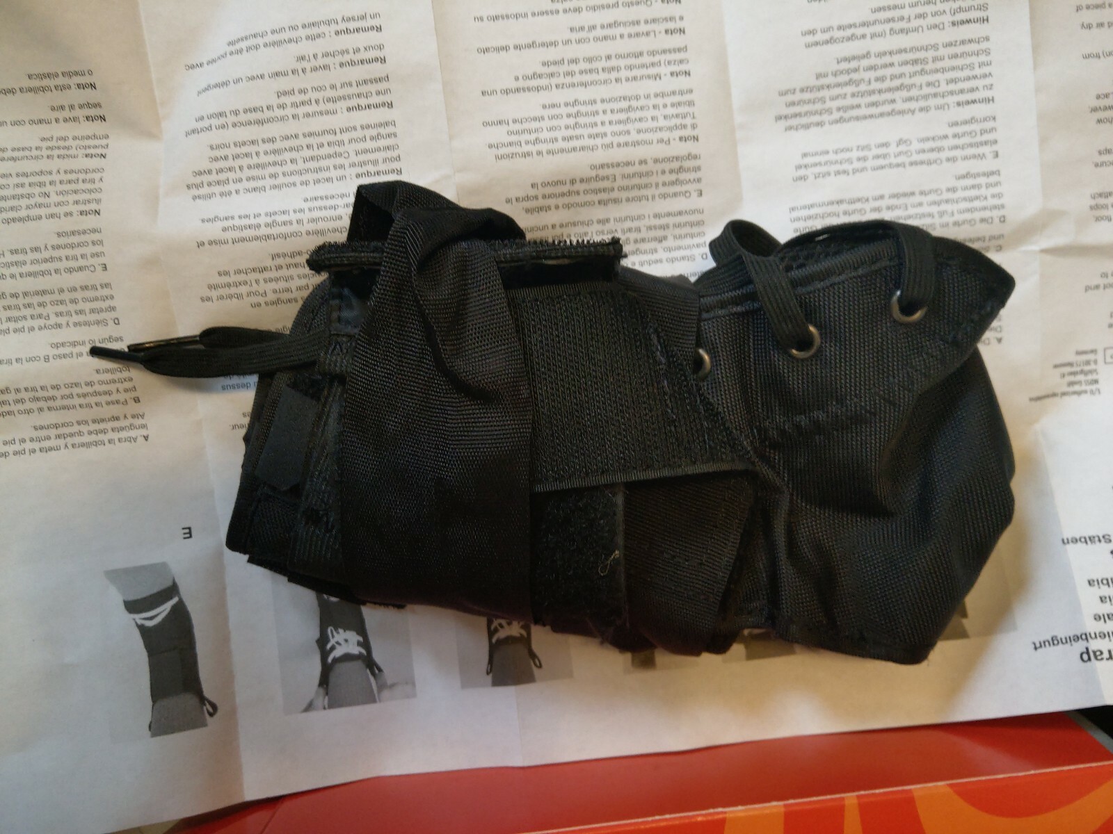 Breg Orthopedic Ankle Lace Up Support Brace 90171 XS (Men 6-7 Women 5-6)