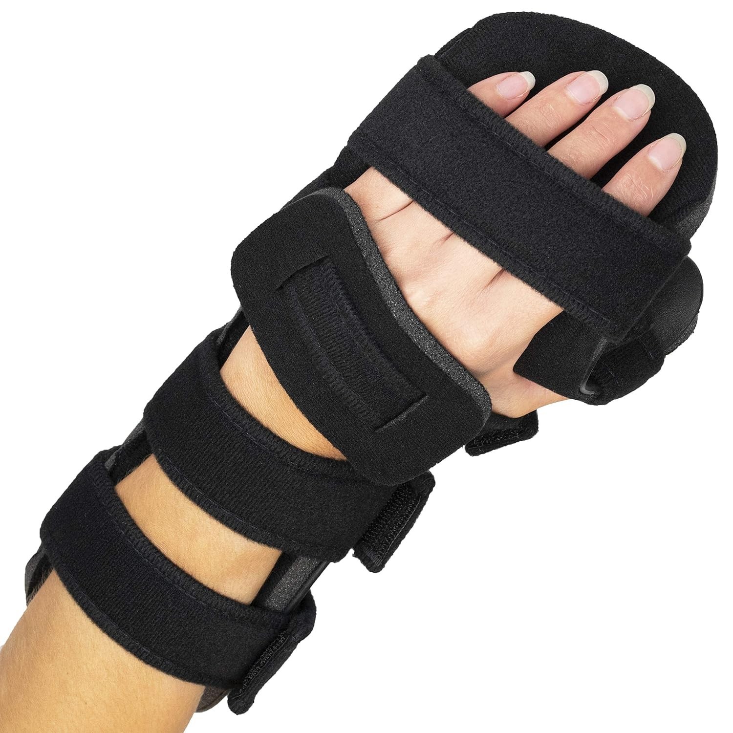 Stroke Hand Splint- Soft Resting Hand Splint for Flexion Contractures, Comfor…