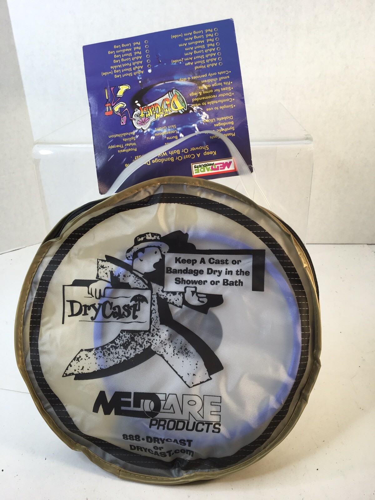Waterproof Adult Short Leg Cast Cover Shower Protector By Medware DryCast Dry