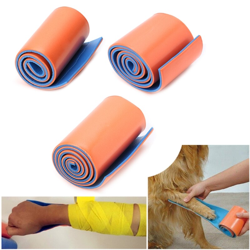 Reusable Roll splint fixation Polymer fracture splint Emergency Fixed
