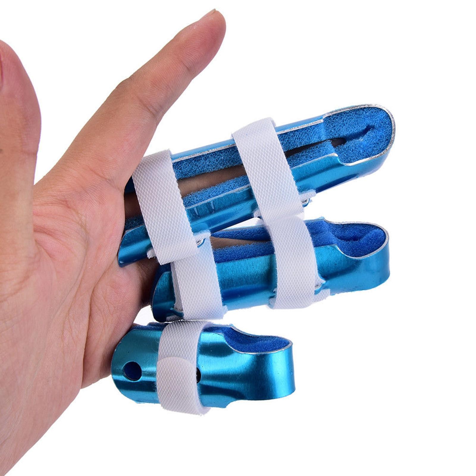 Finger Support Brace Mallet DIP Splint Joint Protector Pain Relieve C