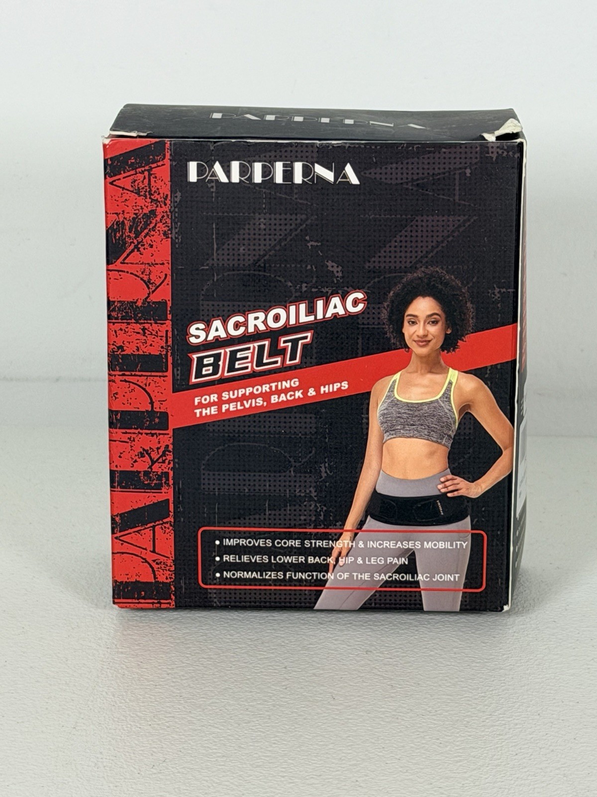 Sacroiliac SI Joint & Hip Belt for Lower Back Support Brace