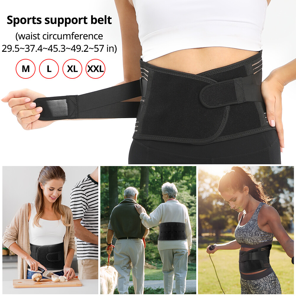 Back Posture Magnetic Shoulder Corrector Support Brace Belt Therapy Men Women US