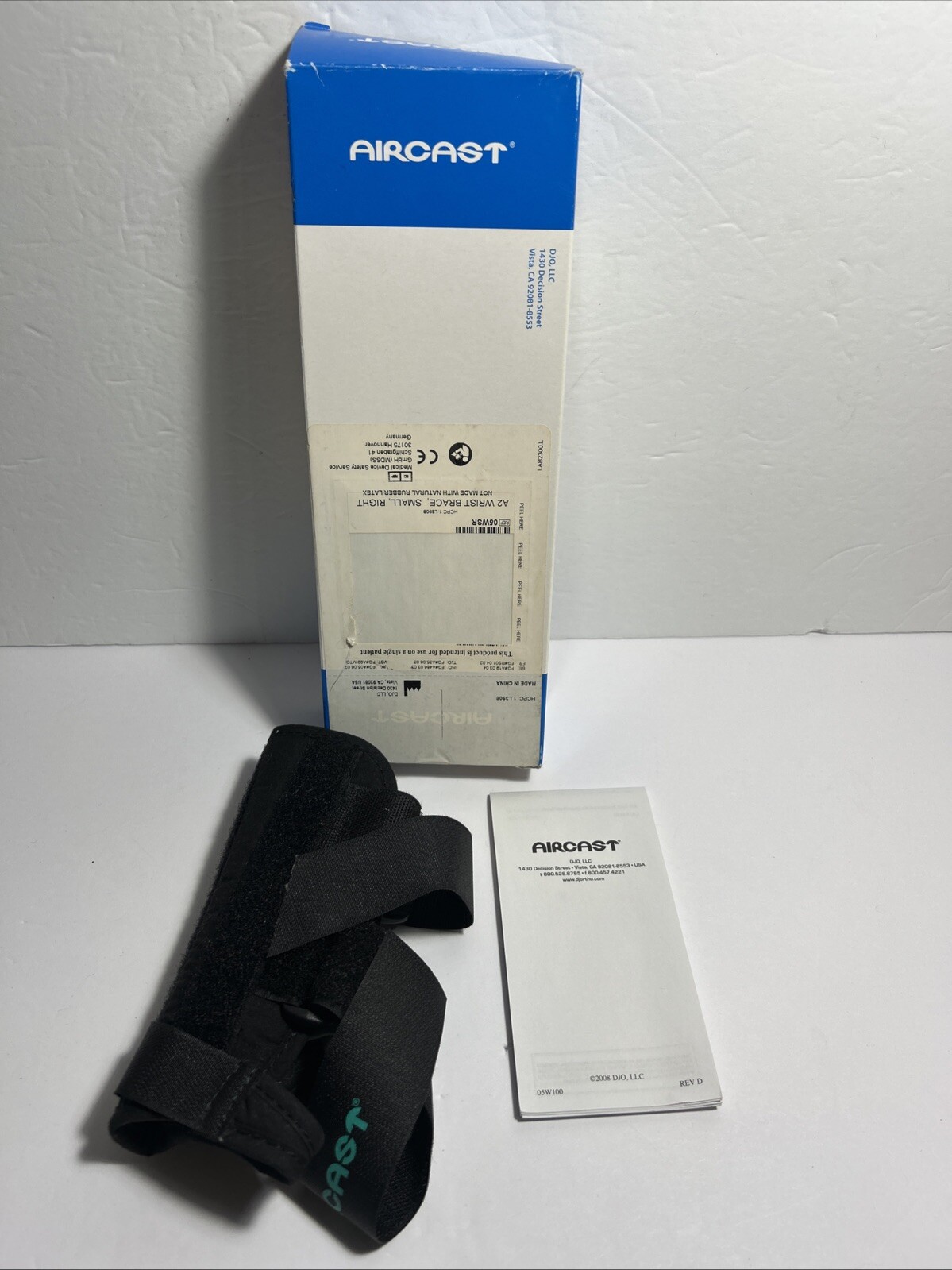 Aircast A2 Wrist Support Brace SMALL RIGHT, 05WSR