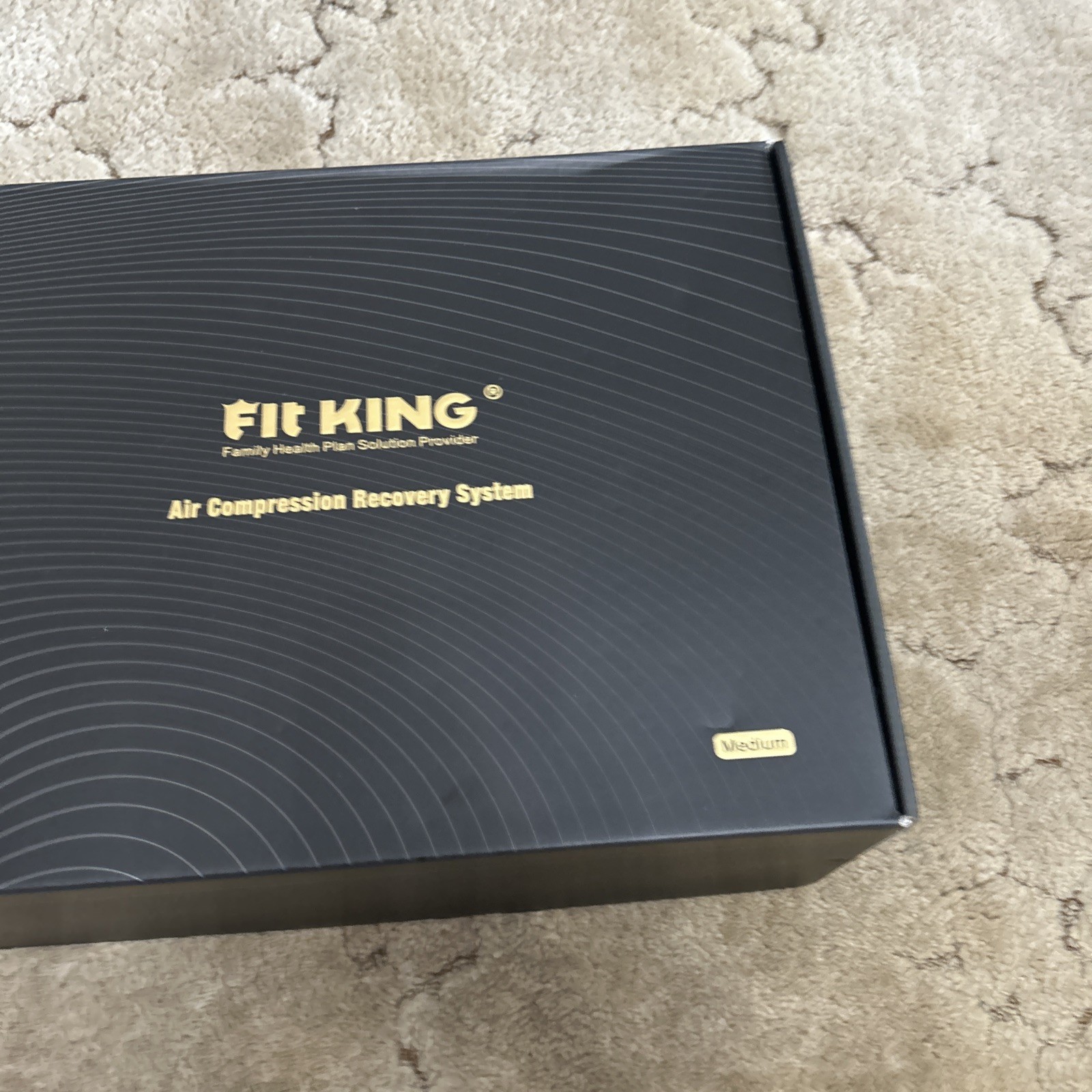 Fit King Air Compression Full Leg Recovery System Cordless M Open Box