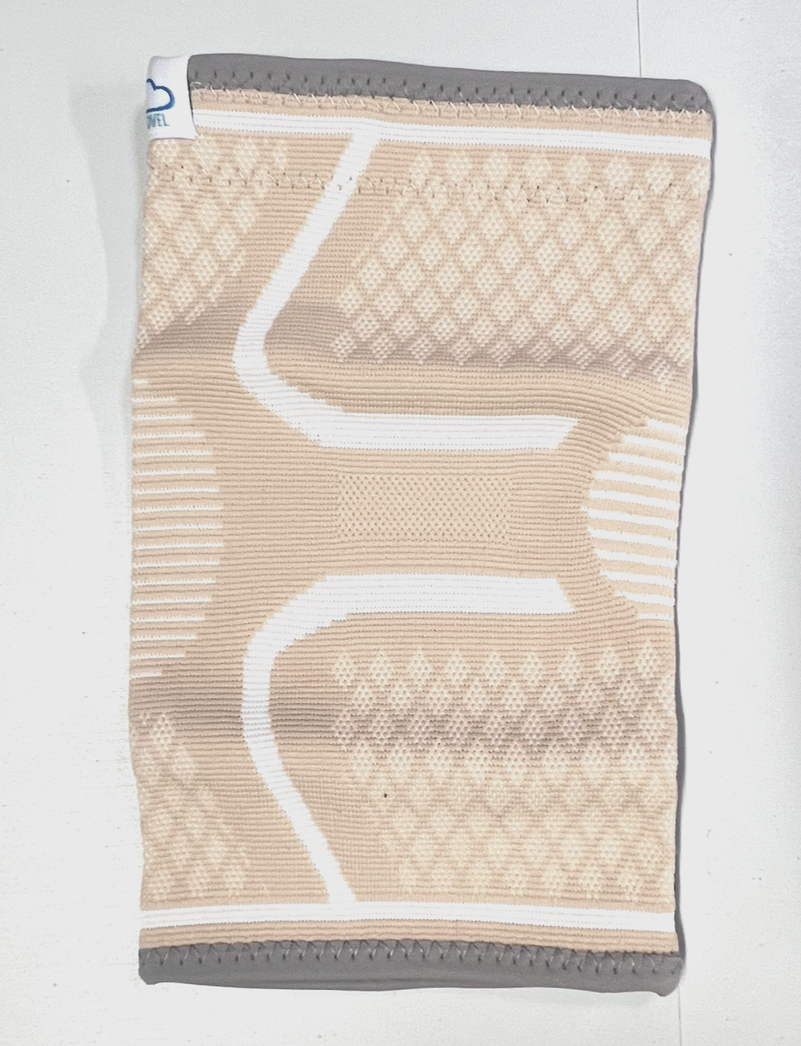 Modvel Knee Sleeve Brace Compression Support Pair 2 PCS (1 New) Size Medium Nude