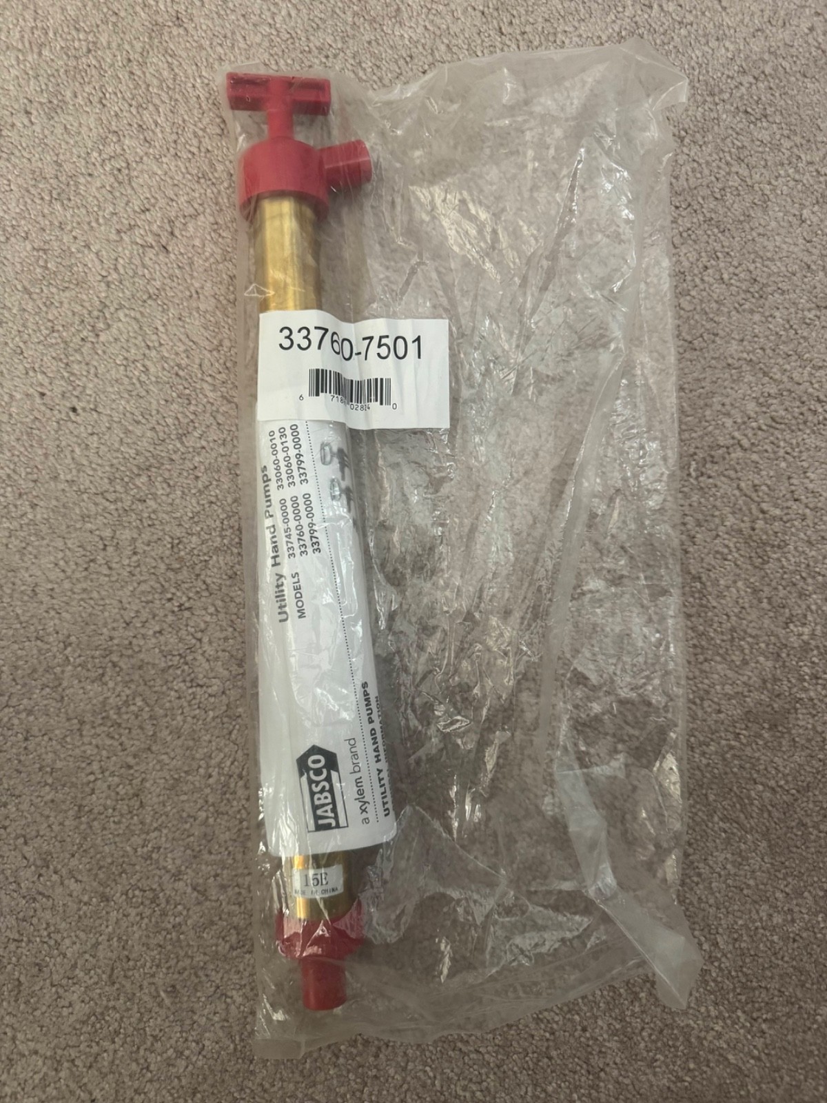 Cramer Rapid Form Hand Pump (OLDER MODEL)