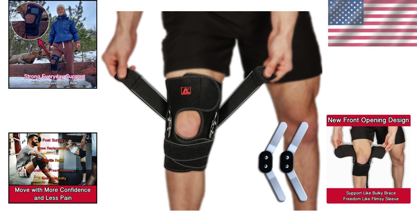 Knee Brace Support & Stabilizers – Pain Relief for Arthritis