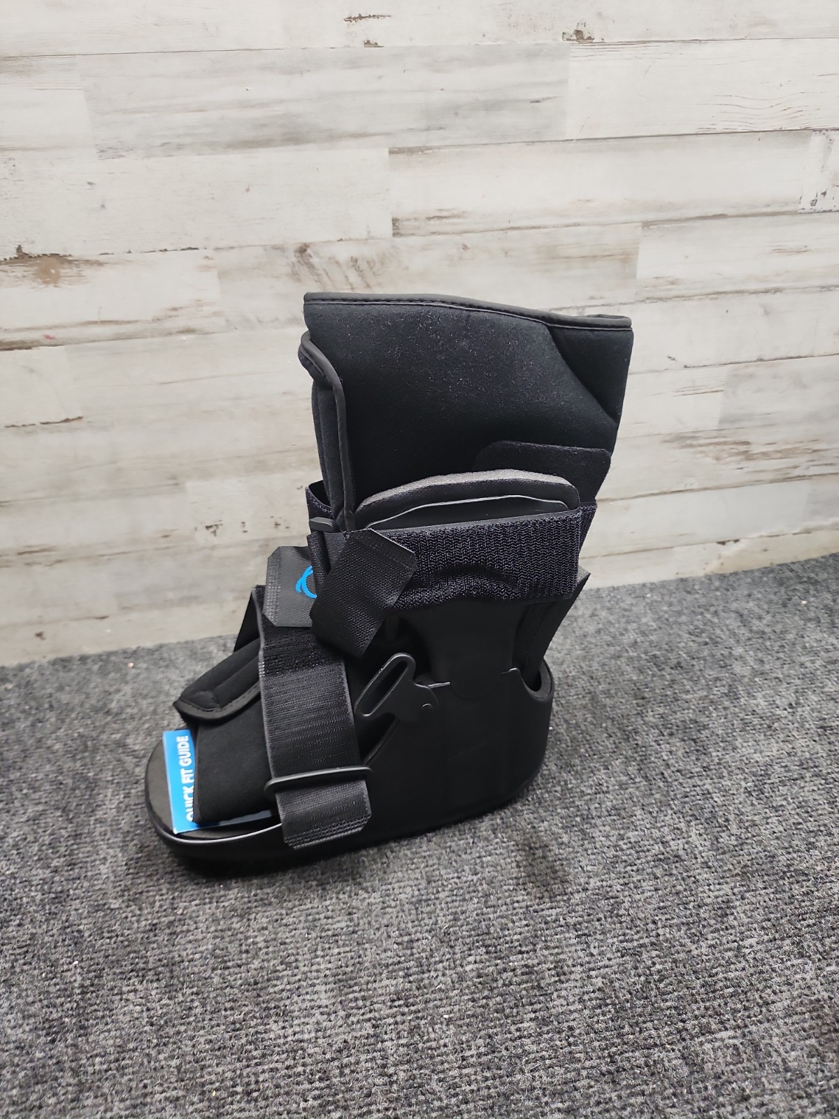 United Ortho USA14113 Short Air Cam Walker Fracture Boot, Small, Black