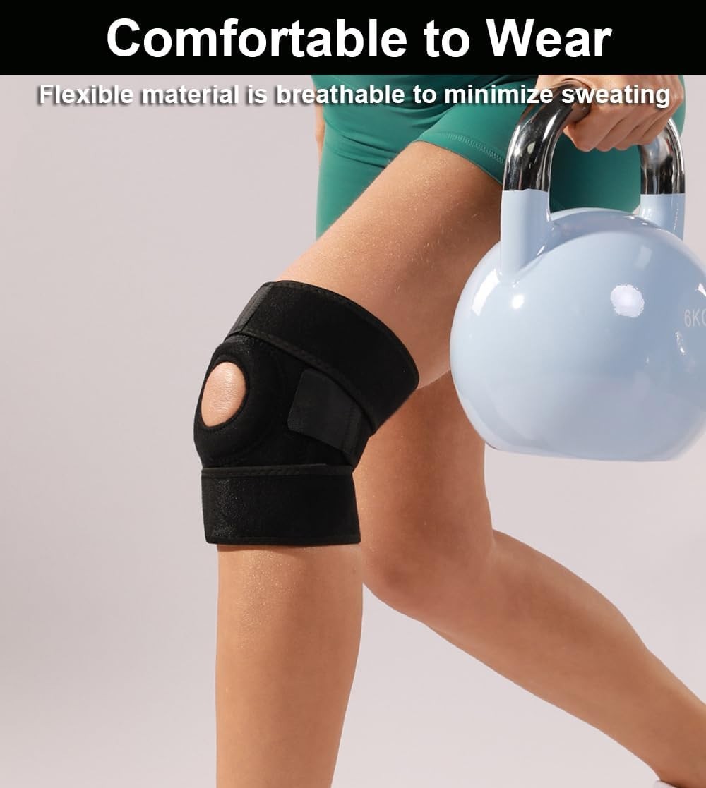 2 Pcs Knee Braces for Knee Pain ACL MCL Arthritis Joint Pain Relief, Stabilizers