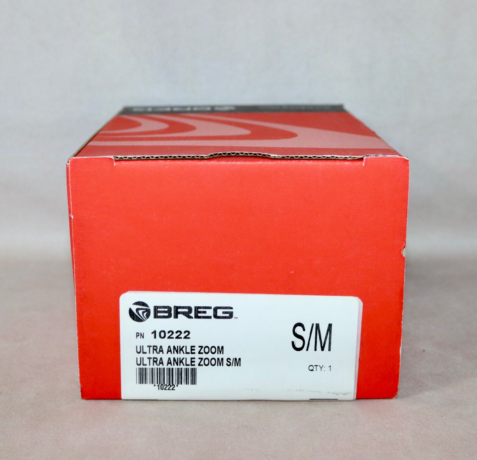 Breg Ultra Zoom Ankle Brace ~ Adult S/M (Men 6-10 Women 7-11) ~ Black #10222 NEW
