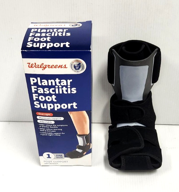 Walgreens Plantar Fasciitis Foot Support Overnight Adjustable Maximum Support