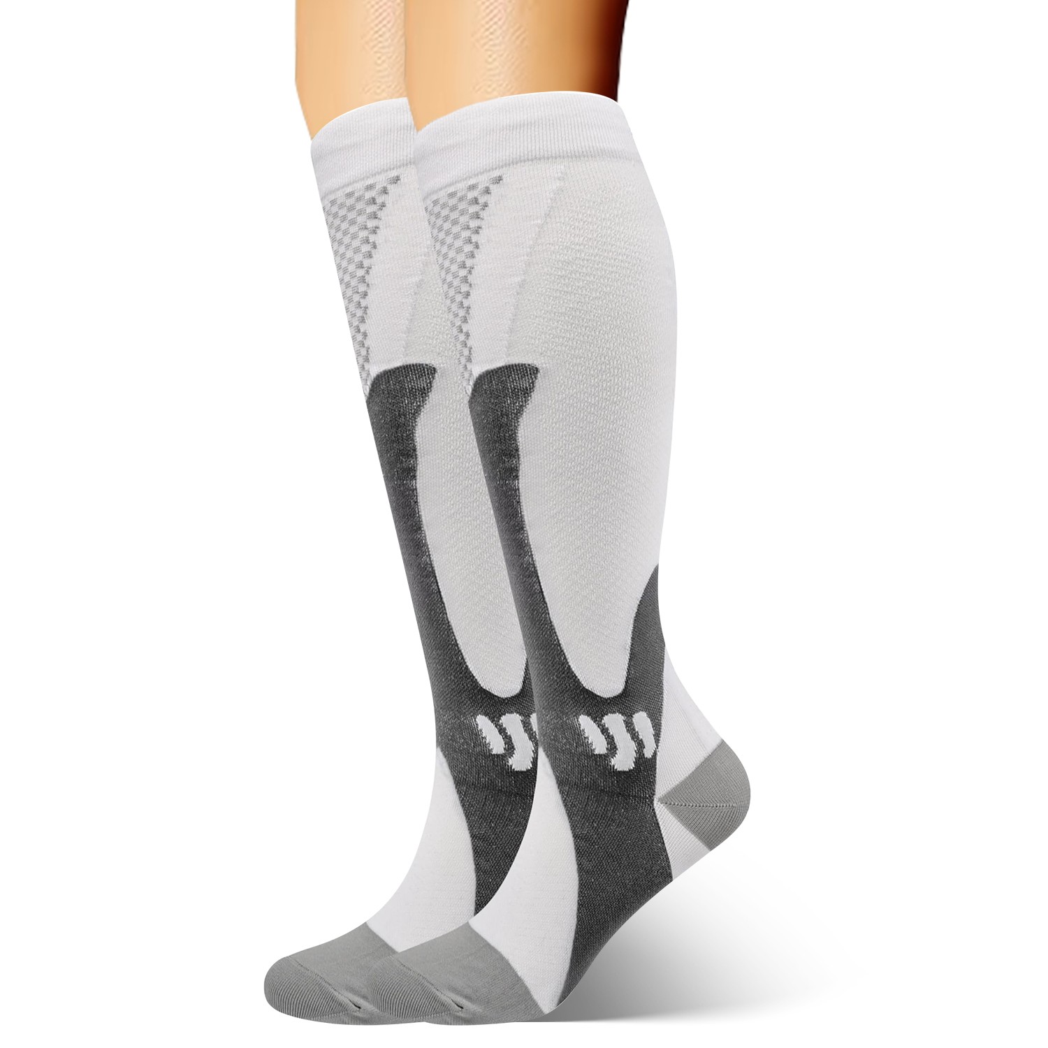 Compression Socks- 20-30 mmHg Knee High for Men & Women, Medical Grade, L/XL/XXL