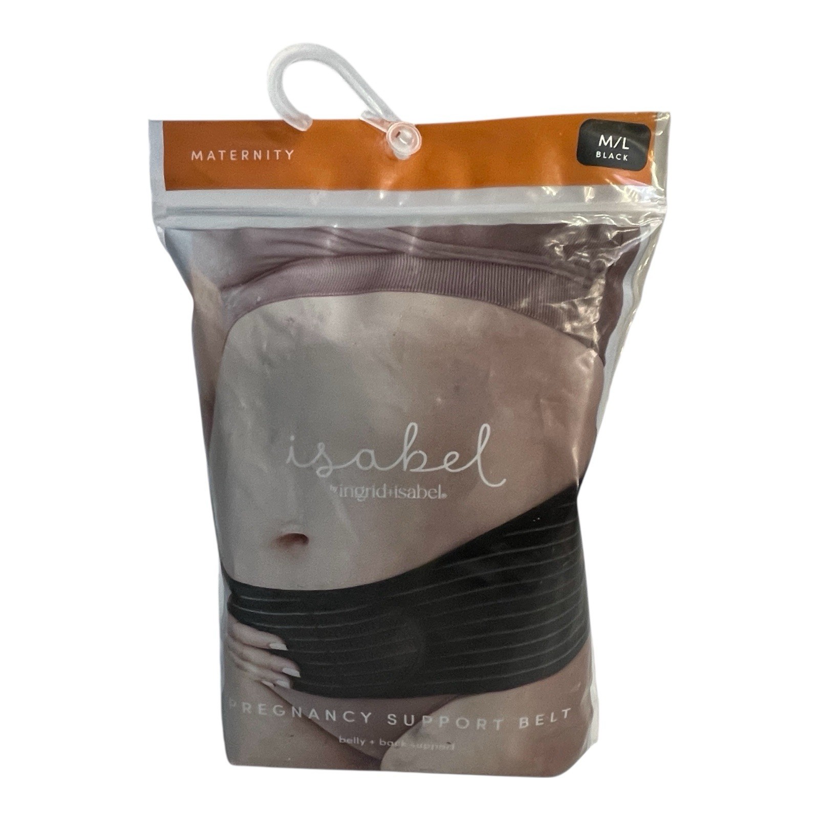 Isabel by Ingrid+Isabel Adjustable Pregnancy Support Belt Size M/L Black