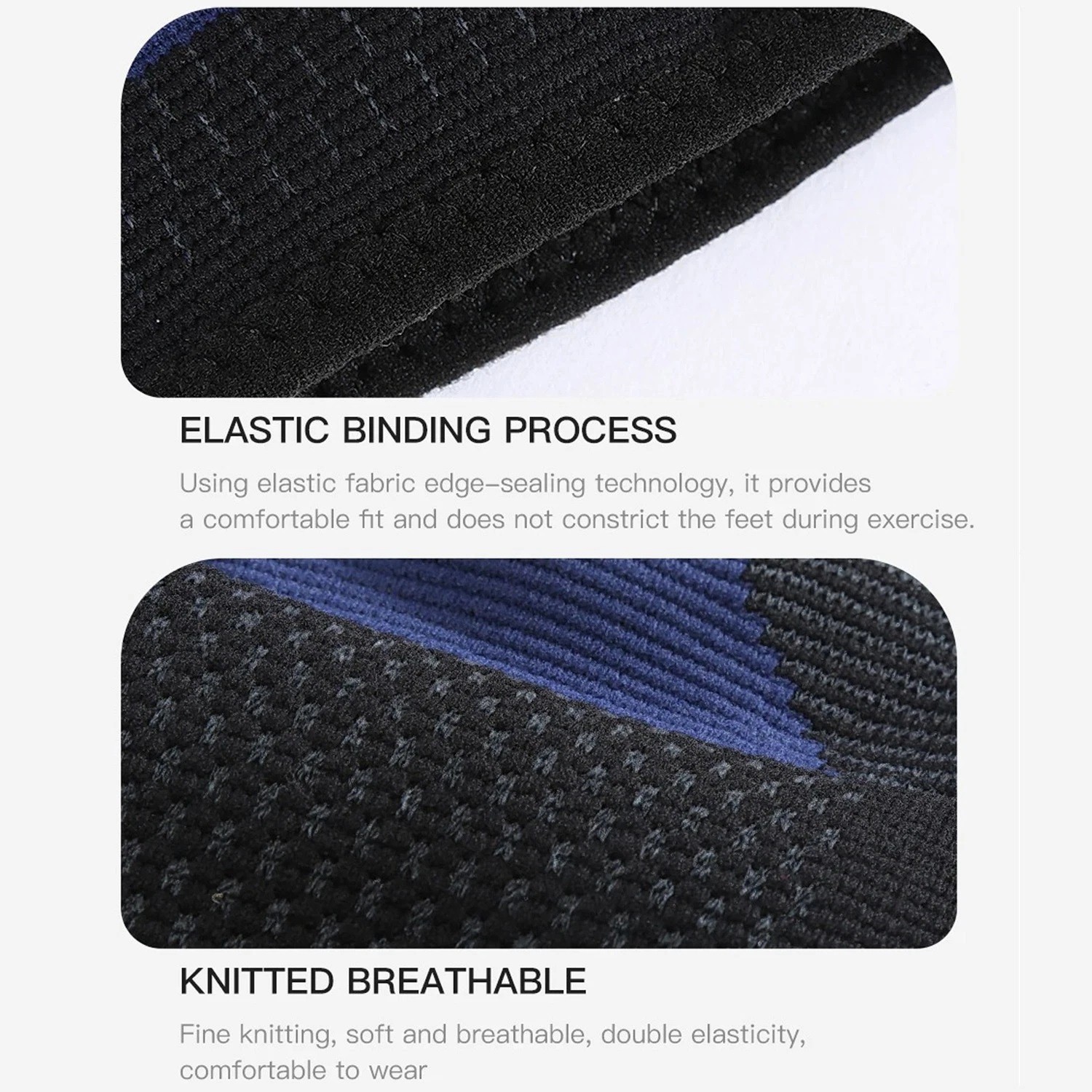 1/2PCS Ankle Brace Socks Compression Sleeve Foot Support for Sprained Ankle Wrap