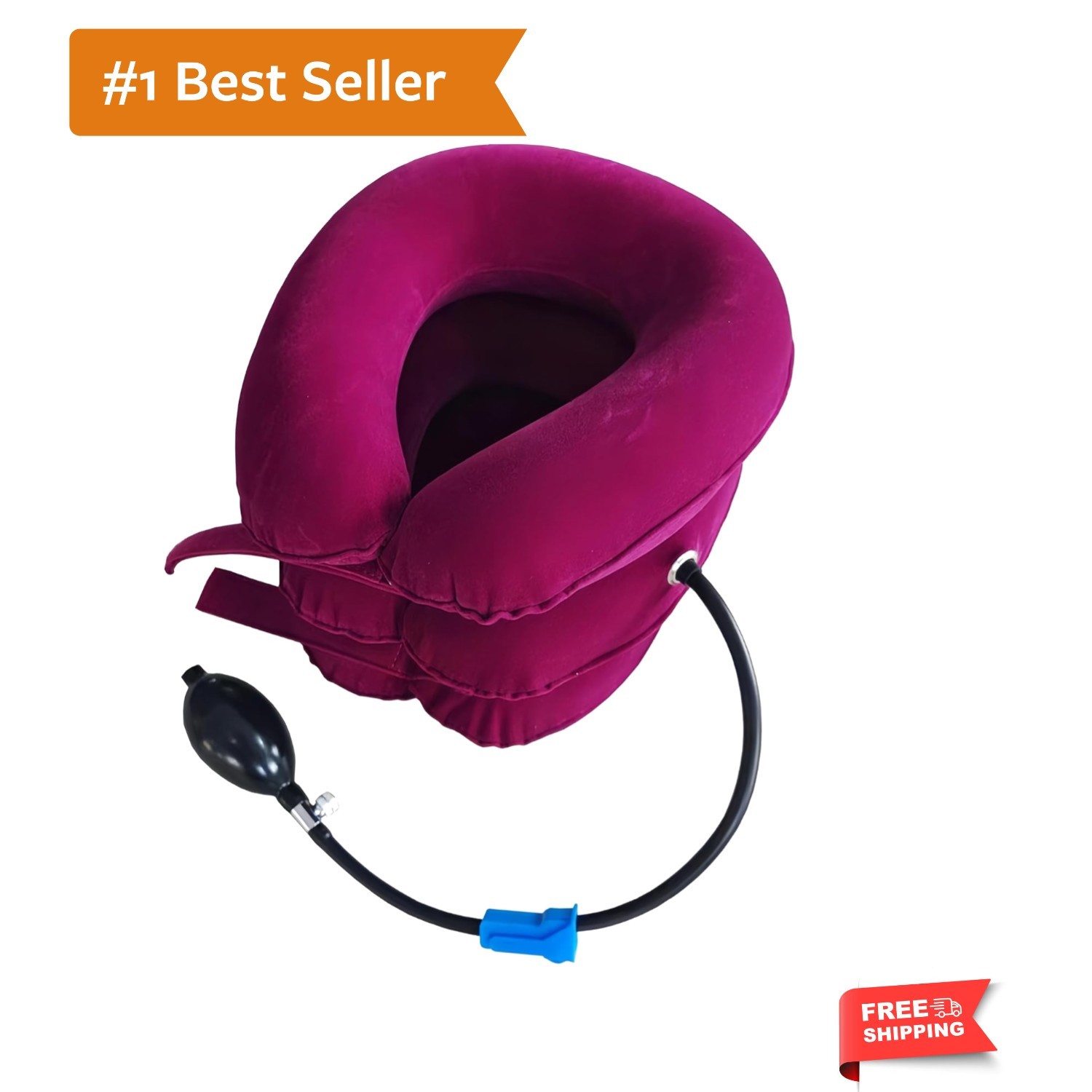 Portable Inflatable Neck Stretcher – Adjustable Cervical Device for Relaxation