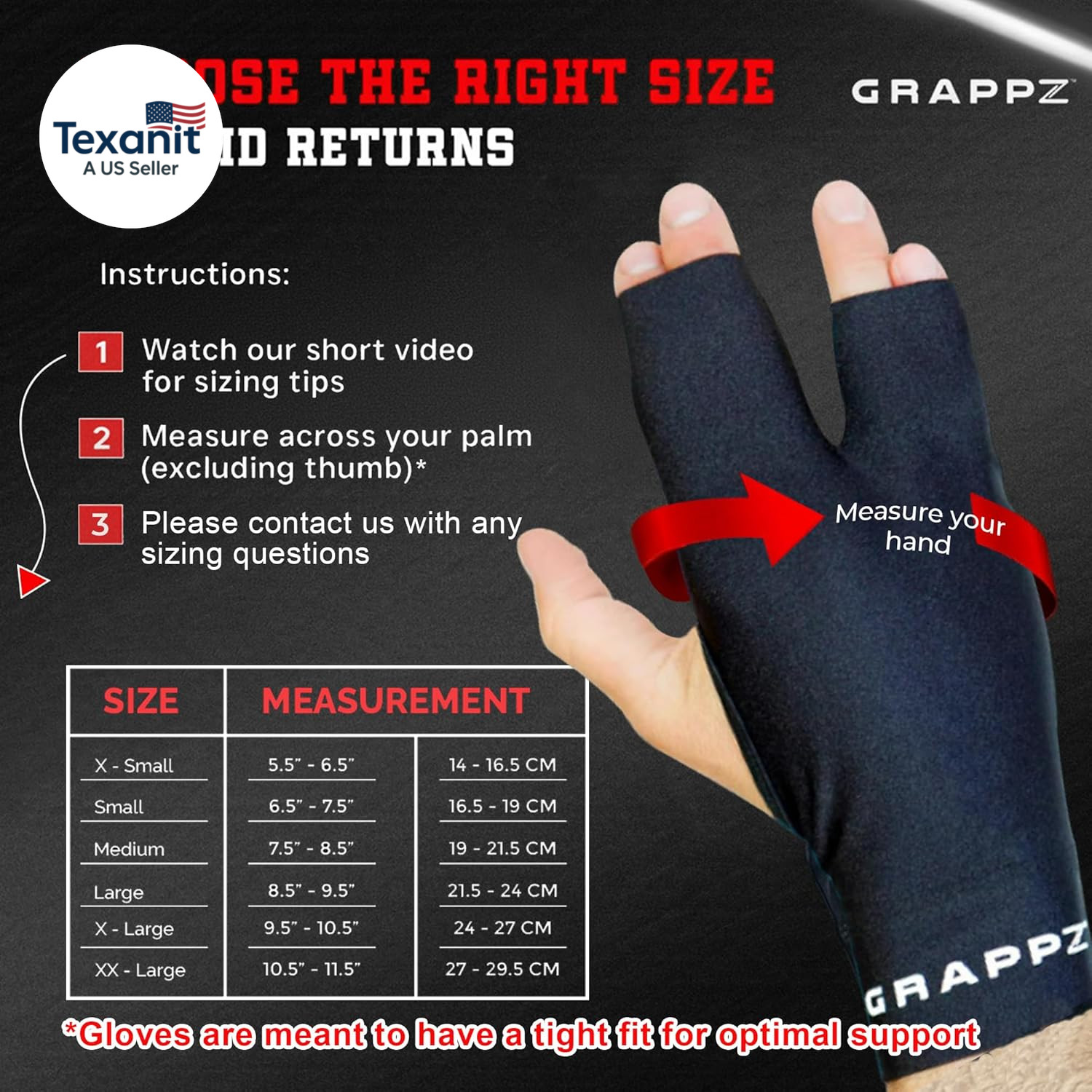 Finger Support Athletic Compression Gloves – Athletic Buddy Tape & Trigger Finge