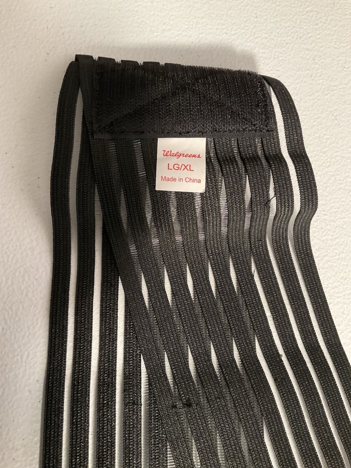 Walgreens Deluxe Back Stabilizer Support Belt Dual Adjustable Straps Size L/XL