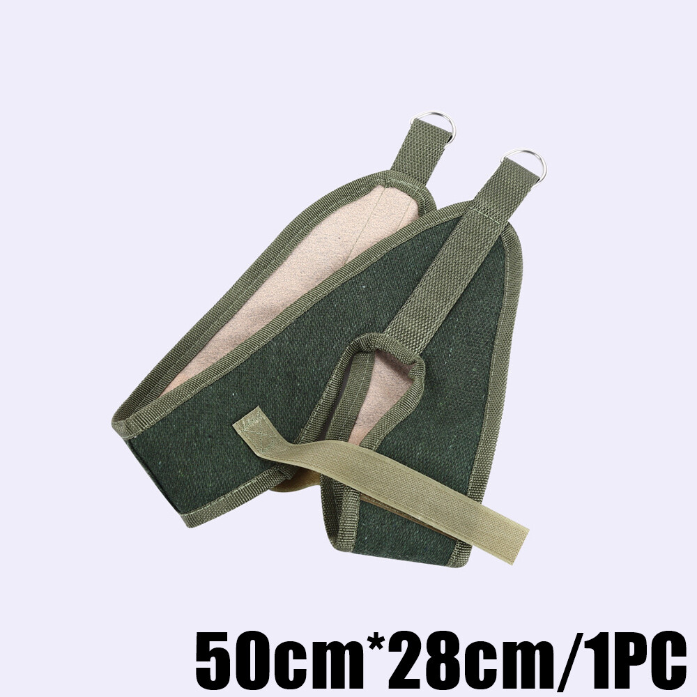 Green Canvas Cervical Traction Belt Neck Stretcher Band Vertebrae Stretch Fixing