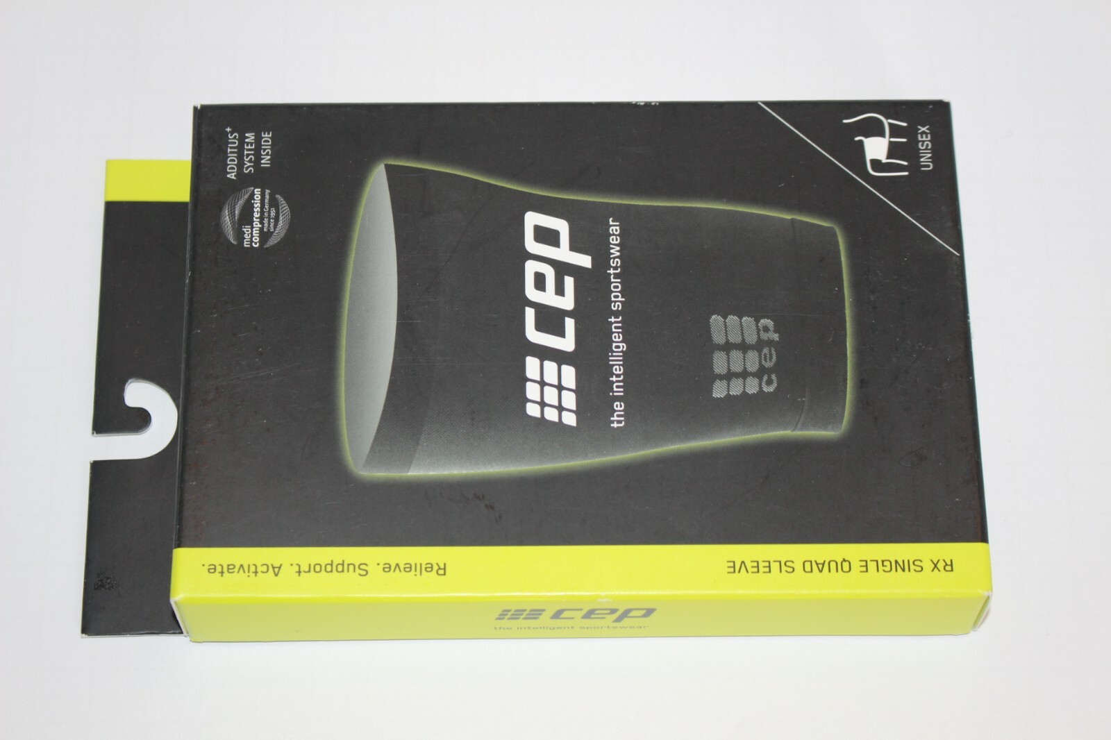 CEP Rx Single Quad Sleeve Unisex Size 5 V BLACK WS1S505 NEW