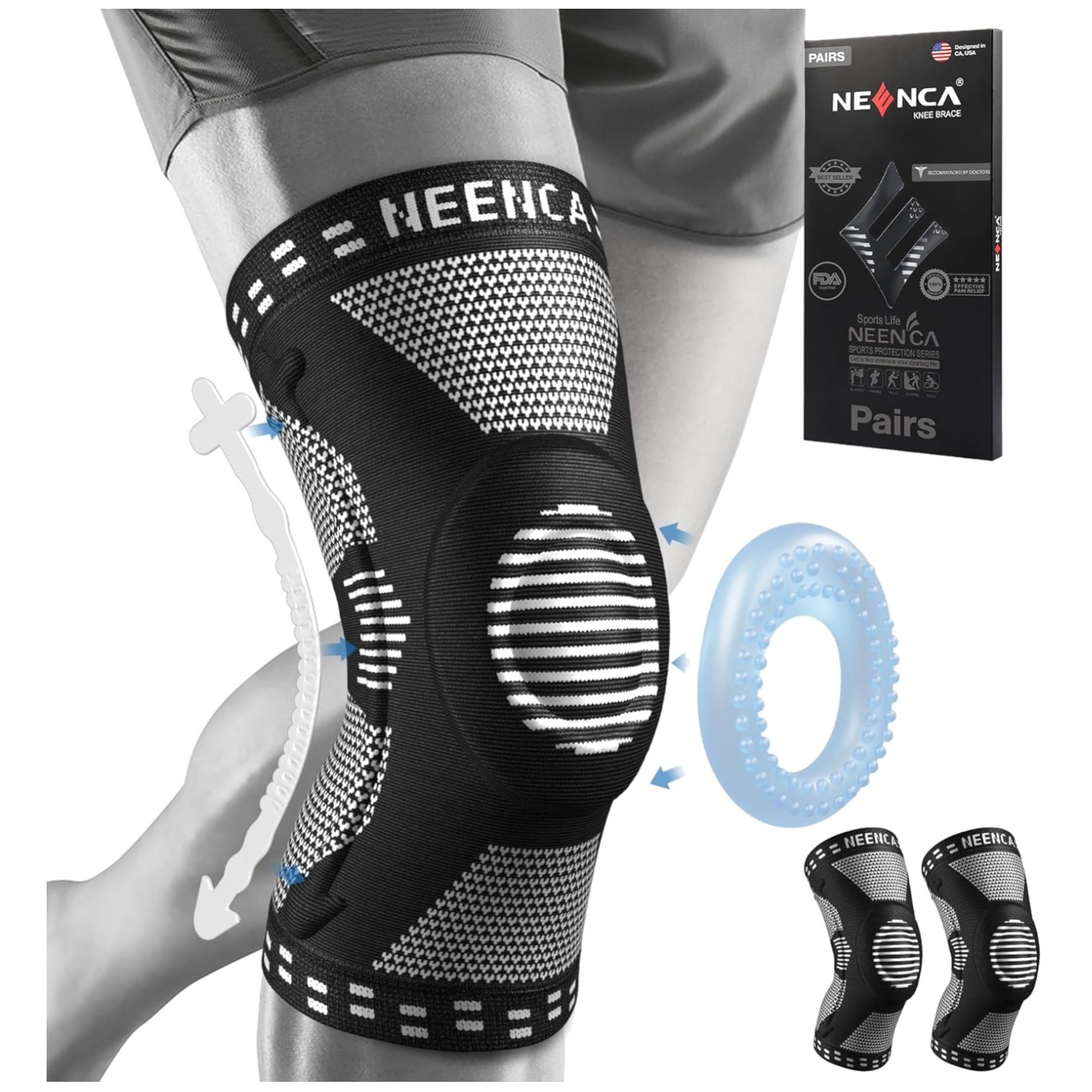 Professional Knee Braces for Men & Women – FSA/HSA Approved