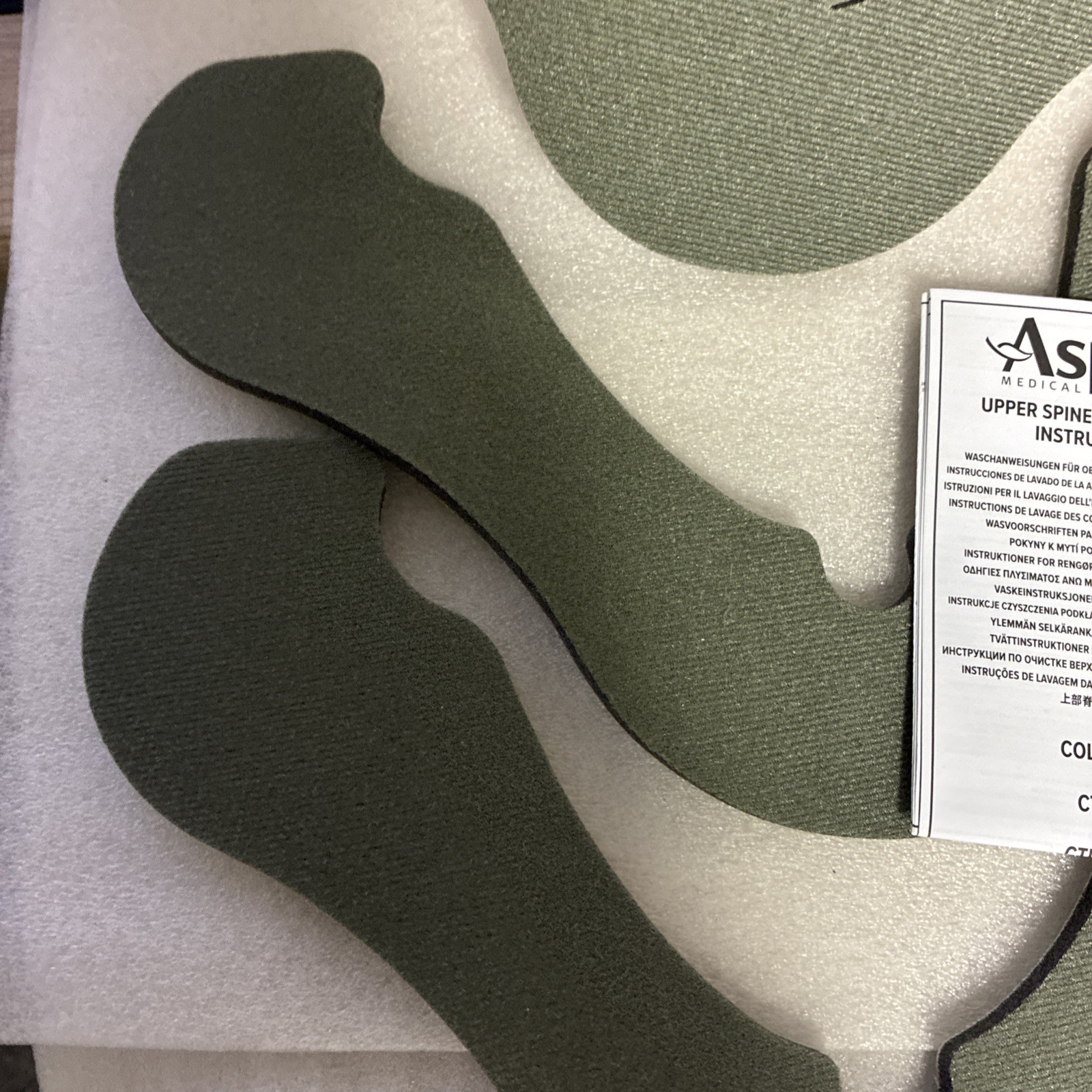 Aspen Vista Cervical Collar Replacement Pads, Moisture-Wicking