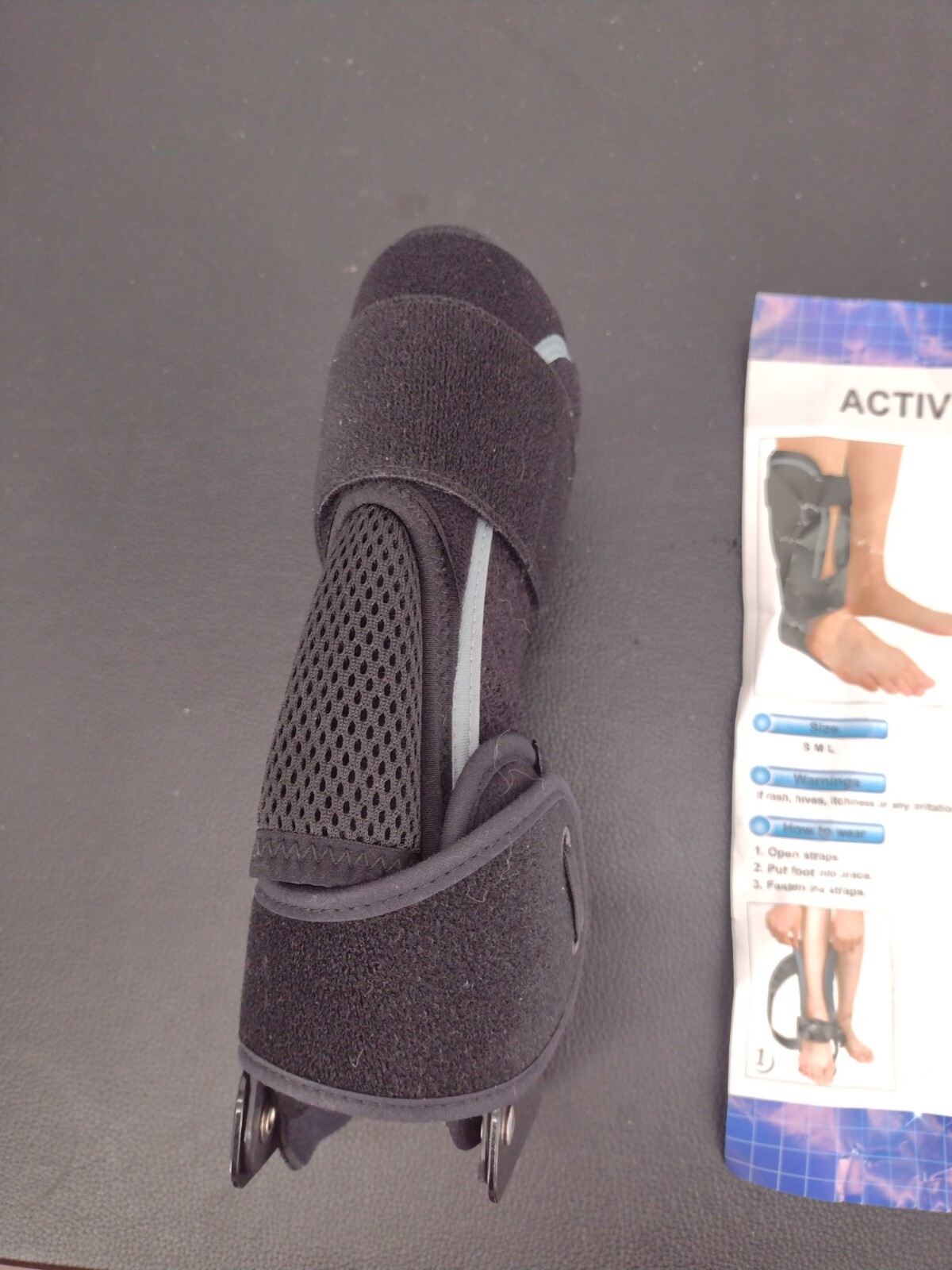 Active Left Ankle Brace Size Small ISO13485 Support
