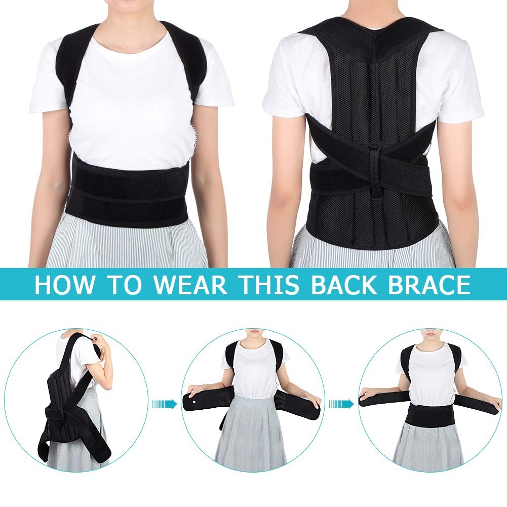 Shoulder and Back Support, Posture Corrector for Men X-Large (Pack of 1)
