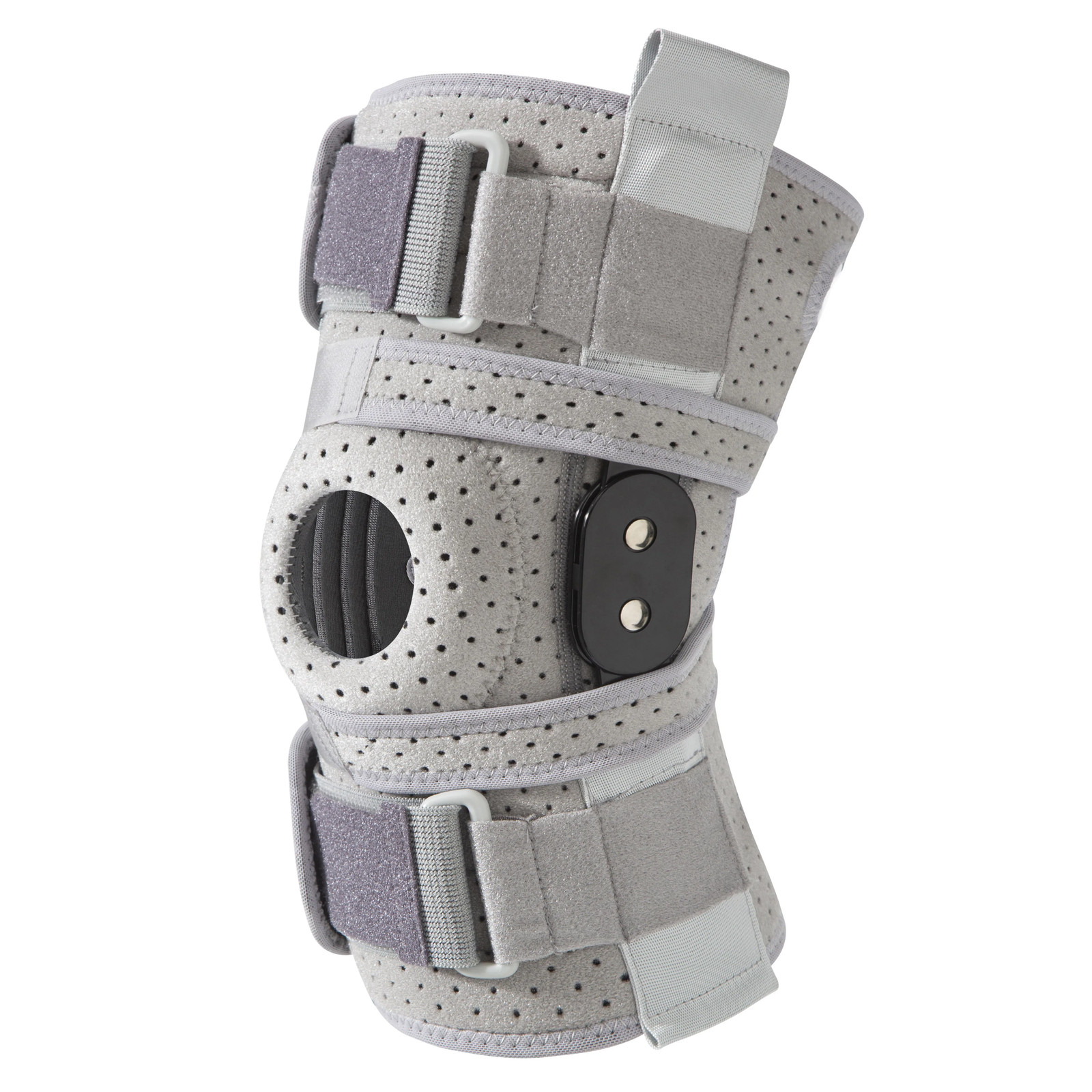 Hinged Knee Brace with Side Stabilizers & Patella Gel Pads Knee Pain for Men Wom