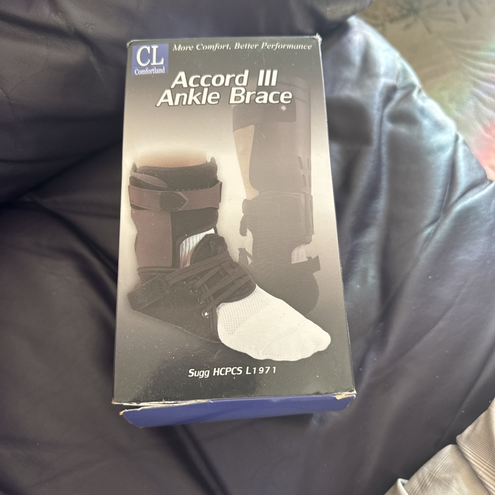 Comfortland Accord III Ankle Brace Black CL-301-3 LEFT Size Medium 8.5 – 12 NEW