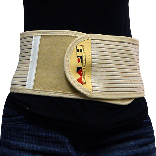 MAGNETIC DELUXE BACK BELT MEDIUM (24) 1000 Gauss Surface Strength Ceramic Mags.