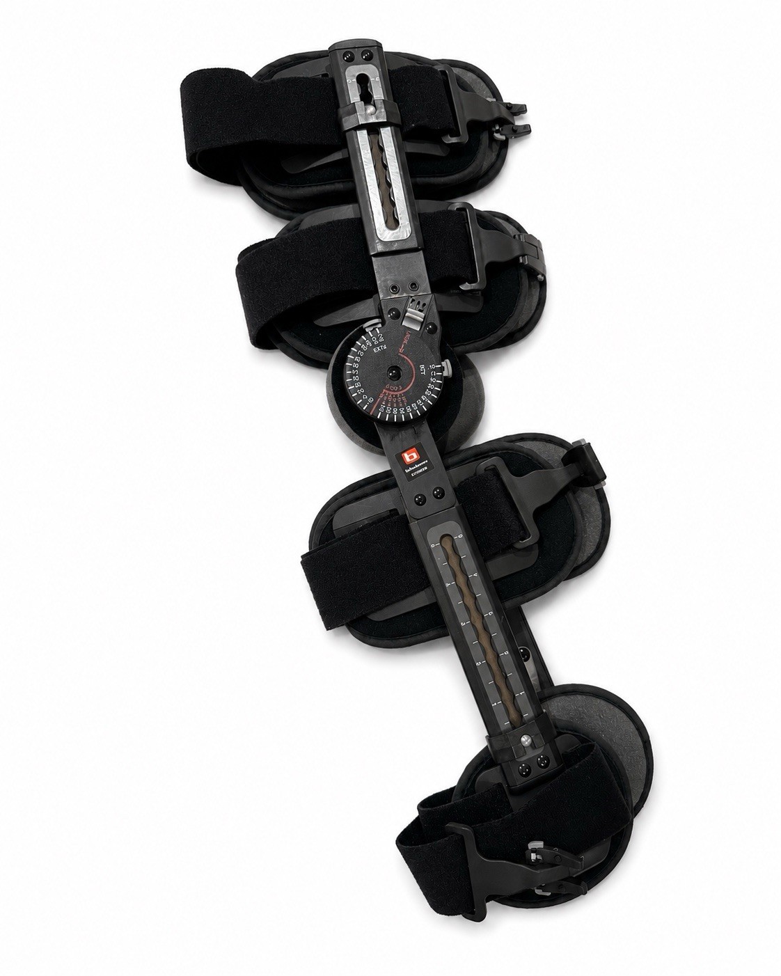 Adjustable Hinged Knee Brace Support, Black, One Size, Stabilization