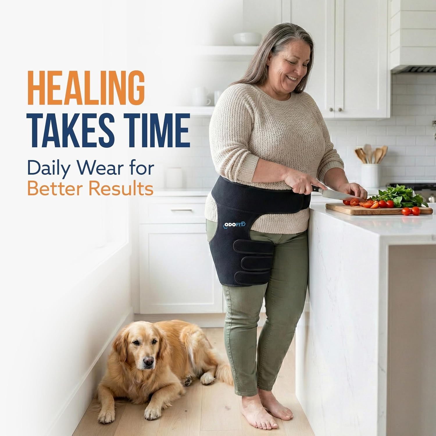 Adjustable Hip Support Brace – Comfortable Nerve Compression
