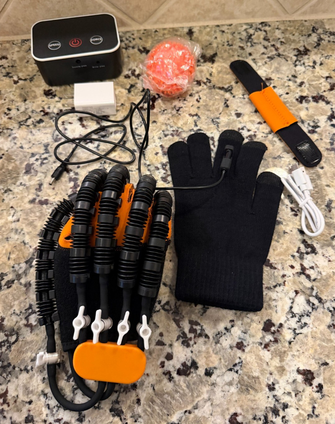 Rehabilitation Robot Gloves With Finger Exerciser – Stroke Recovery Right, Small