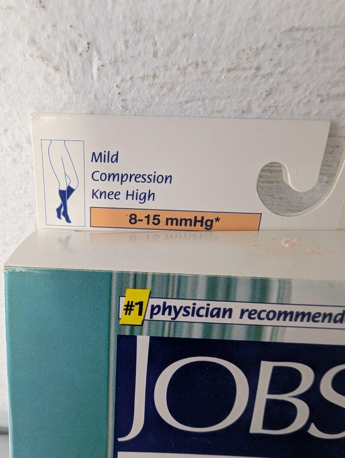 Jobst Mild Compression UltraSheer 8-15 mmHg Sun Bronze Knee Stockings Sz 7-9 NWO