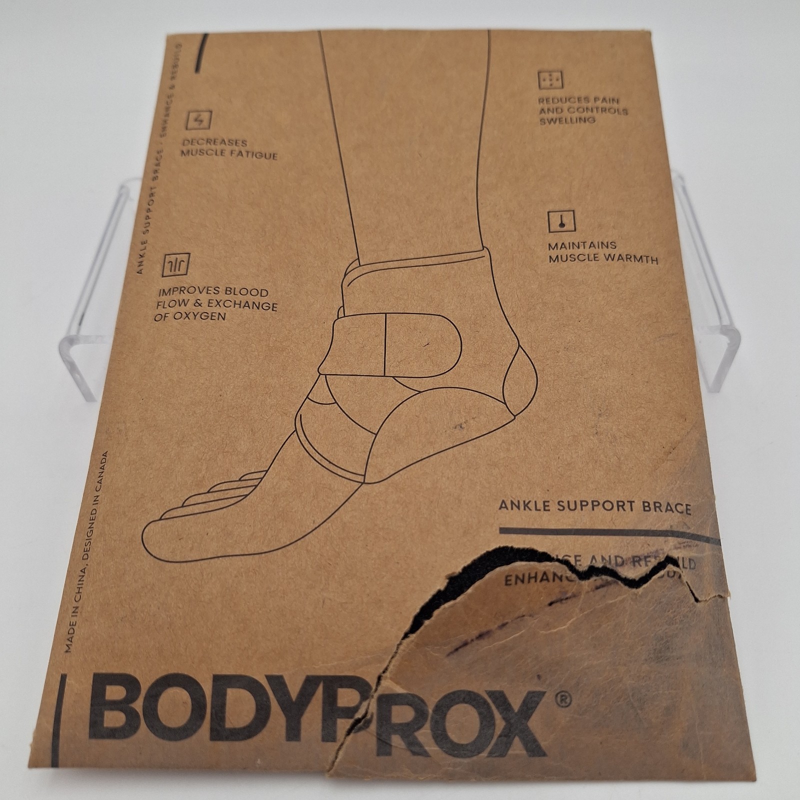 Bodyprox Ankle Support Brace New Box Damage