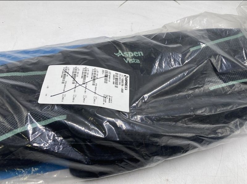 Aspen Vista 627 Black Adjustable Lower Spine Support Lumbar Back Brace