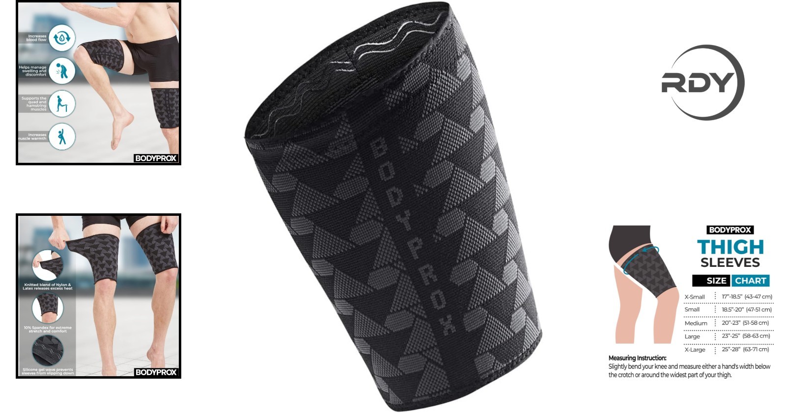 Targeted Compression Sleeves for Thigh – Reduce Fatigue and Enhance Performance