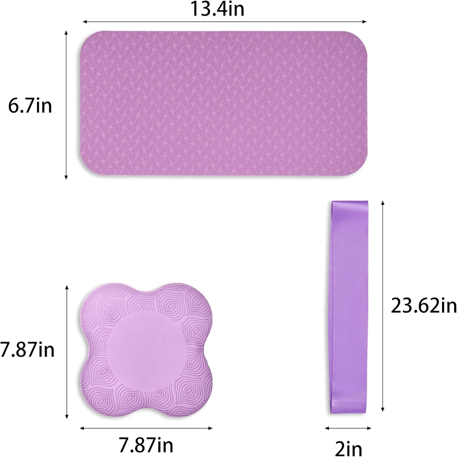 Yoga Knee Support Pad Women Pilates Kneeling Cushion Elbows Wrist Hands Head
