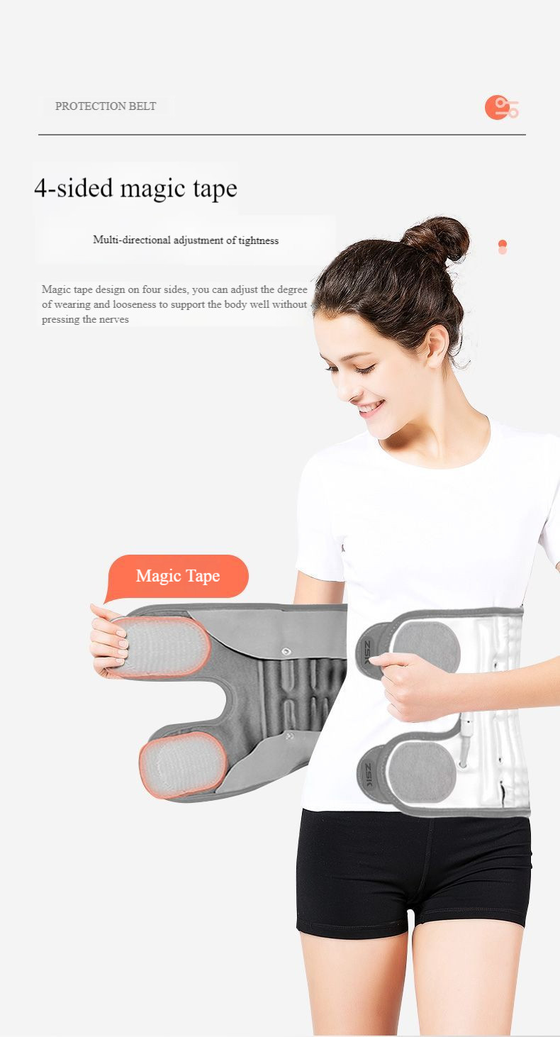 Inflatable Heating Waist Support | Lumbar Relief for Muscle Strain & Disc