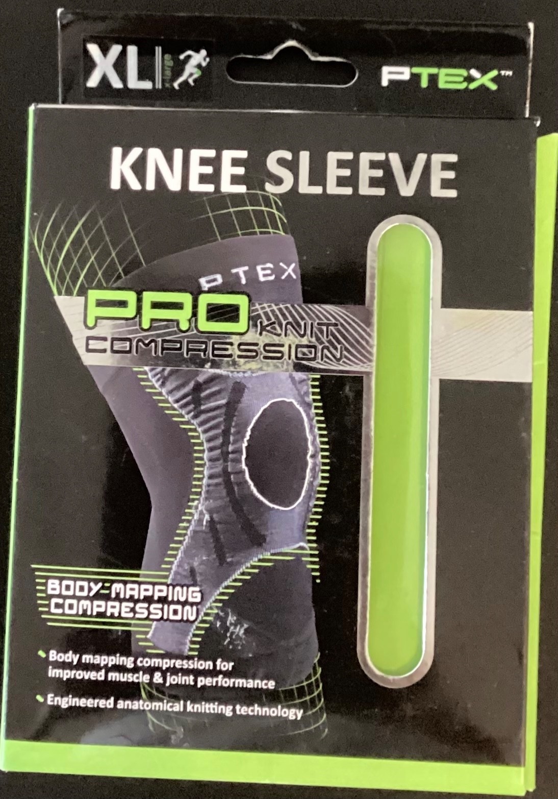 PTEX Pro Knee Sleeve Compression Unisex XL PTX K150