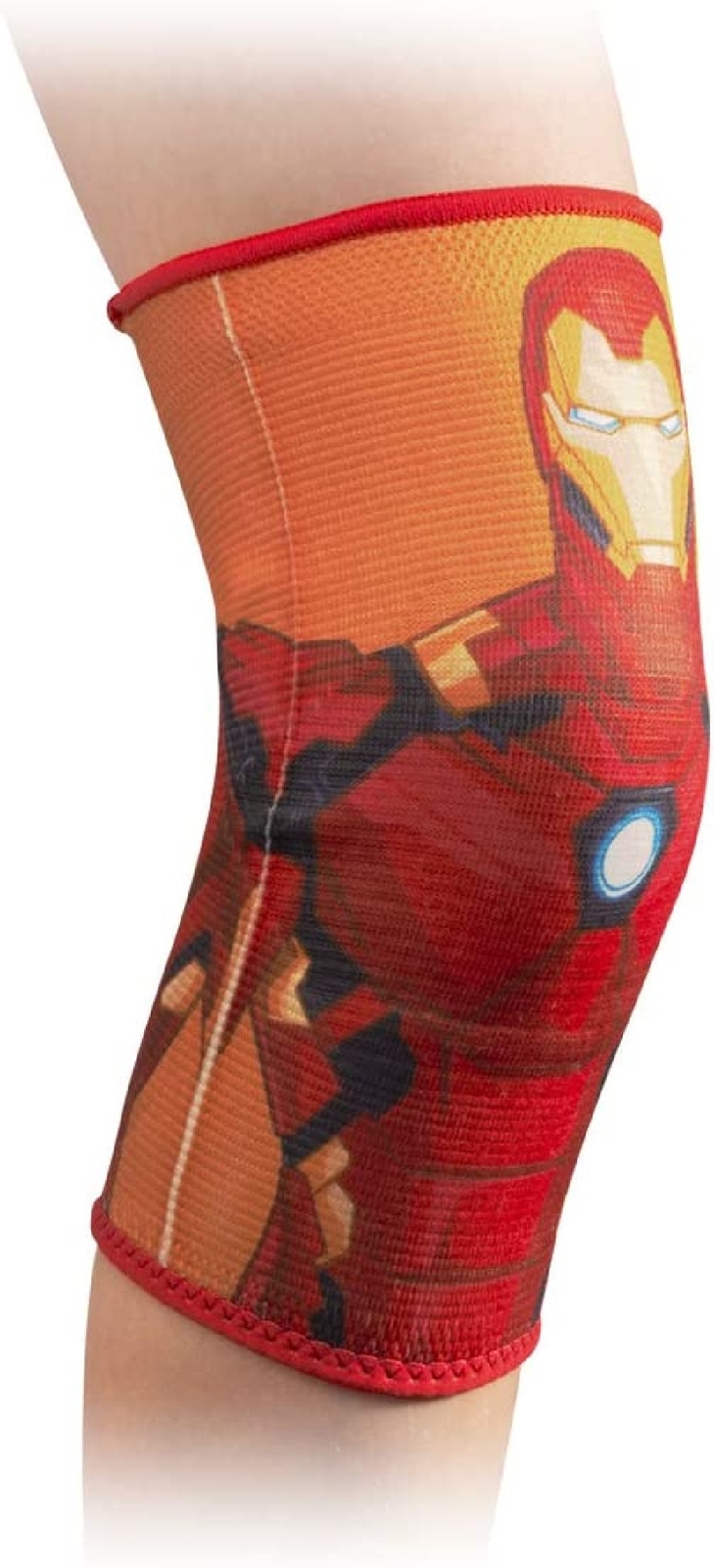 Marvels Iron Man Elastic Compression Knee Sleeve PEDIATRIC