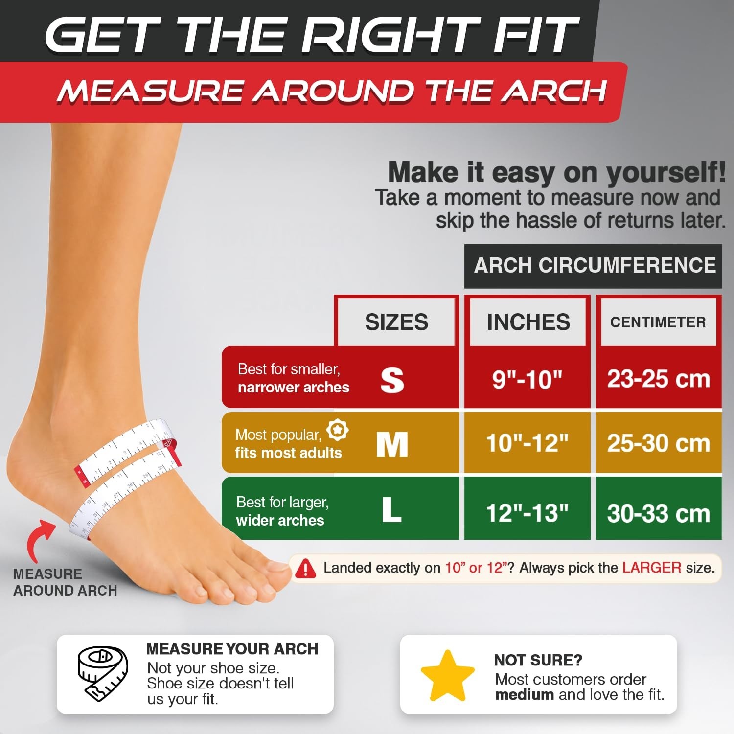 Ankle Brace Compression Sleeve for Sprains & Plantar Fasciitis Relief, Adjustabl